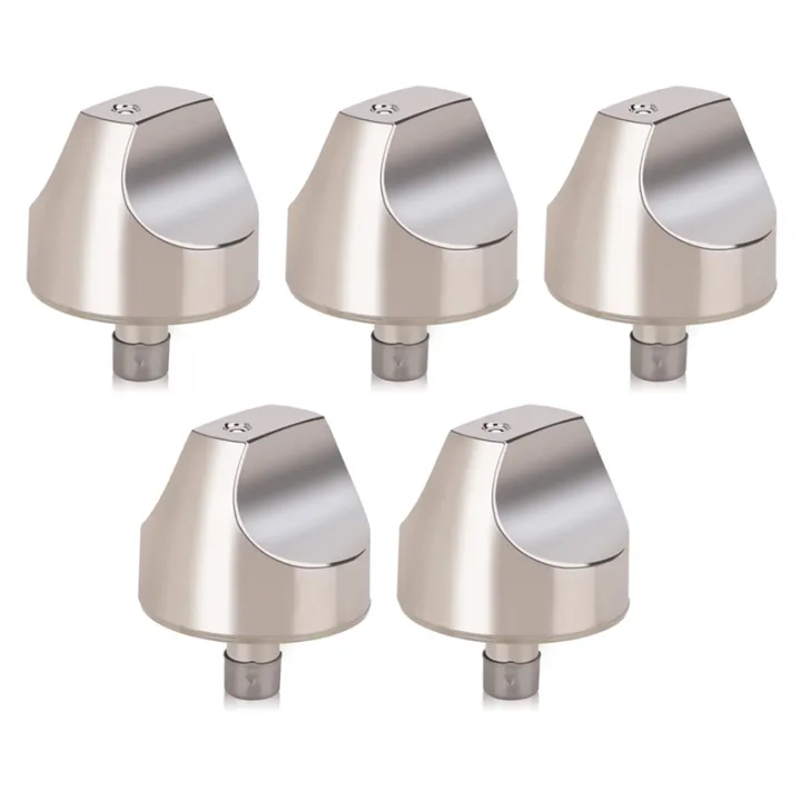 5Pcs WB03X32194 WB03T10329 Cooktop Knob Replacement Parts for Gas Stove, for CGP350 & CGP650 Series,Replace WB03X25889, 4920893, AP6837585
