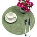 Individual 4 Pieces of Placemats Heat-Resistant Non-Slip Anti-Scald Washable Placemats Exquisite Product.