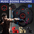 Smart Music Boxing Machine Wall-Mount Target with Adjustable Speed Bluetooth Compatibility Reaction Practice for Kids Adults.