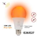 KOGEEK Yellow LEDs Bug Light Bulb No Blue Light Outdoor E26/27 12W Mosquito Repellent Light Bulb No UV 570-590nm Wavelength Night Light for Outdoor Indoor Life Ener-gy Saving Light. 