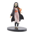 NYT 1 Pcs Demon Slayer Kamado Nezuko Action Figure Table Decor Handmade Model Kids Toy. 