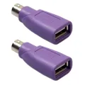 USB to PS2 Mouse Keyboard Converter U-port to Round Port PS/2 Male to USB Female Adapter Computer Connection Accessories. 