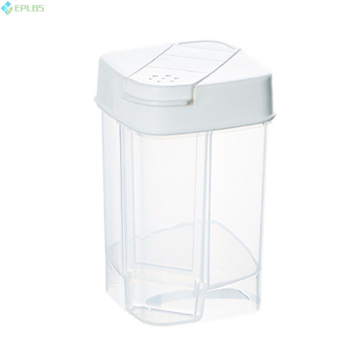 Measured%20Seasoning%20Jar%20with%20Double%20Lid%20Multipurpose%20Clear%20Spice%20Storage%20Box%20Sealed%20Condiment%20Bottle%20Reusable%20Spice%20Dispenser%20Spice%20Container%20Tools%20Kitchen%20Seasoning%20Bottle%20-%20Image%202