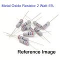10Pcs- 2Watt 5.6K Ohm Resistor Power Resistor 2W 5.6K Ohm Metal Film Resistor 5.6K Ohm Resistor 2 Watt Metal Oxide Film Leads ±5% Tolerance 2 Pin Leads. 