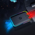 Laptop Air Extracting Vacuum Cooling RGB Fan Touch Speed Control Constant Temperature for Notebook Computer. 