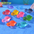 Mini Luminous Resin Turtle Duck Bottle Ornaments Glowing in dark Garden Fish Tank Home Car Interior Landscaping Crafts Decor Accessories. 