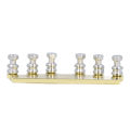 Folk Guitar String Tuning System Metal Guitar Ferrule Bridge Tuning Device F HR6.