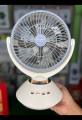 Joy Super JY-2571 Professional 6 Battery Rechargeable Portable Table Fan. 