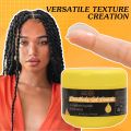 1Pcs Hair Braiding Gel Styling Waxes Cream Cornrow Locs Twist Strong Hold Pomade Anti-Frizz Long Lasting Care. 
