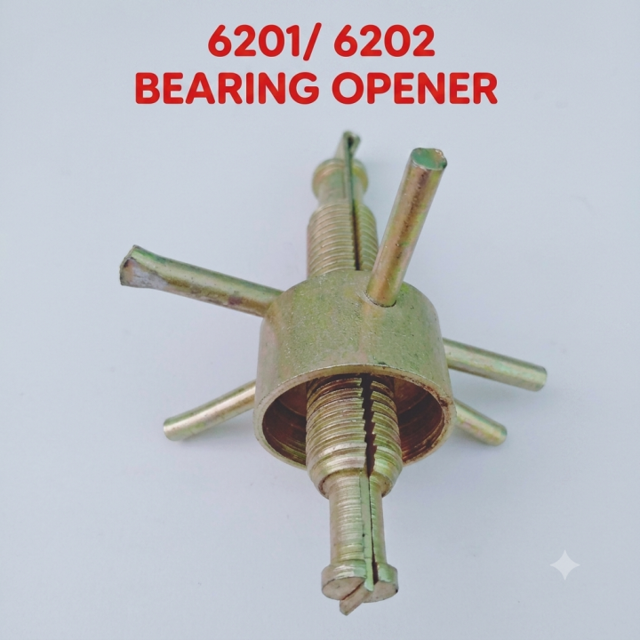 6202-6203 Bearing Puller Tool for Ceiling Fan & Motor Bearing Removal - Heavy Duty Metal Puller Professional 6202 & 6203 Inner Bearing Puller Remover Tool Set for Ceiling Fan Repair & Mechanics