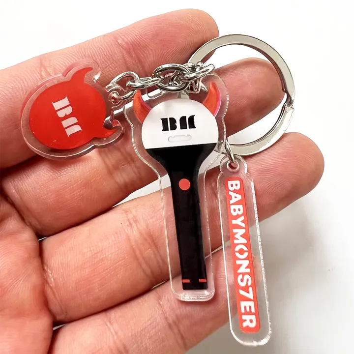 BABYMONSTER%20Keychain%20Lightstick%20Acrylic%20Accessories%20Ruka%20Pharita%20Asa%20Haram%20Ahyeon%20Rora%20Chiquita%20-%20Image%202