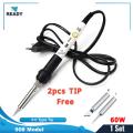 60W Soldering Iron XCY 908  Adjustable 200-450 Temperature Control Hand tools High Insulated. 