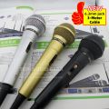 5-Year Warranty High Quality Dynamic Microphone Mic Mike For KTV Karaoke Speaker PA wer  System With 3-Meter Cable. 
