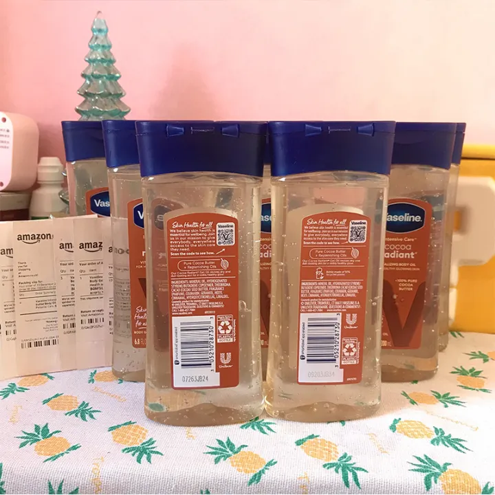 Vaseline%20200ml%20Cocoa%20Radiant%20Body%20Oil%20Smooth%20Skin%20Aloe%20Vera%20Extract%20Vitamin%20C%20Essential%20Oil%20Moisturizing%20Cocoa%20Bean%20Skin%20Care%20-%20Image%205