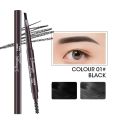 Double Ended Eyebrow Pencil Waterproof Long Lasting No Blooming Rotatable Triangle Tattoo Eyebrow Pen Makeup. 
