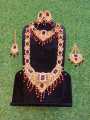 Wedding/Party Necklace Earring Tikli Indian Full Set tas. 