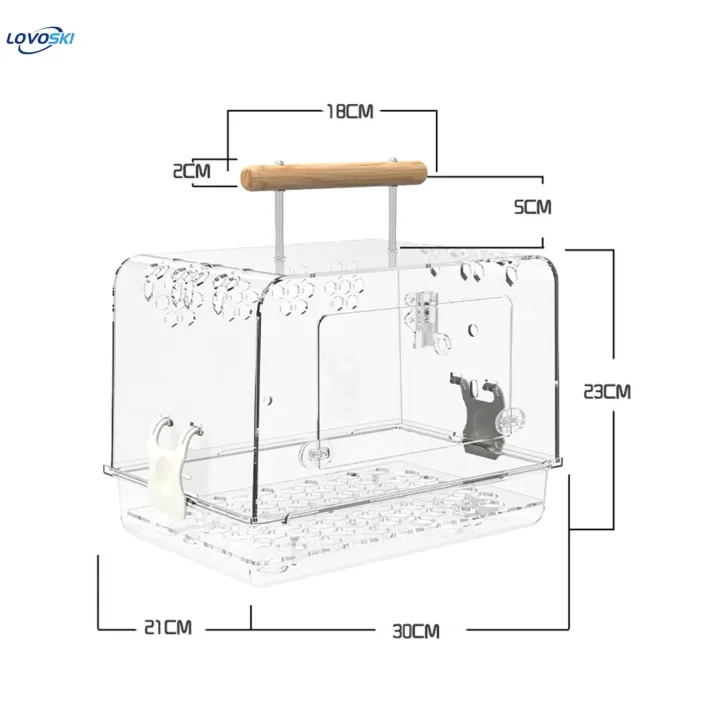 Acrylic%20Villa%20Bird%20Cage%20Hamster%20Cage%20for%20Cockatiels%20Parrotlets%20Small%20Birds%20Bird%20Cage%20-%20Image%209