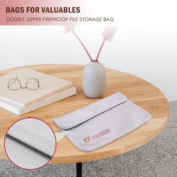 Fireproof%20Document%20Bag,Waterproof%20and%20Fireproof%20Money%20Bag%20with%20Zipper%20-%20Image%204