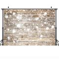 Christmas Wooden Floor Backdrop for Photography Winter Wood Board Texture Portrait Background Sonw Forest Photo Studio Props.