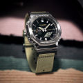 (Ready Stock) G .Shock Men Watch Digital Sport Watch LED Display Water Resistant Shockproof and Waterproof World Time LED Auto Light Sports Square Wrist Watches with 2 Years Warranty GM-2100C-5A. 
