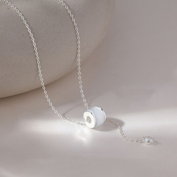The%20new%20Xiaohongshu%20light%20luxury%20opal%20pendant%20niche%20design%20sense%20small%20waist%20necklace%20female%20Internet%20celebrity%20versatile%20clavicle%20chain%20-%20Image%207