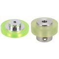 2Pcs Aluminum Polyurethane Industrial Encoder Wheel Measuring Wheel for Measuring Rotary Encoder - 200Mm & 300Mm. 