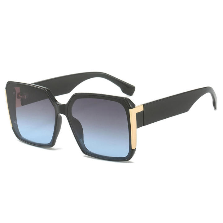 Retro Style Sunglasses Trendy Large Frame High-End Eyewear Uv