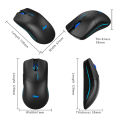 ZELOTES F-22 2.4GHz Wireless Mouse Gaming Mouse 6 Keys Optical Mice Ergonomic Design with 3 Adjustable DPI for PC Laptop.