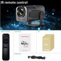 HY320 Mini Projector Portable 4K Video Support Native 720P & 1080P Cinema Outdoor Android 11 Beam Projector Upgraded Version Android 11.