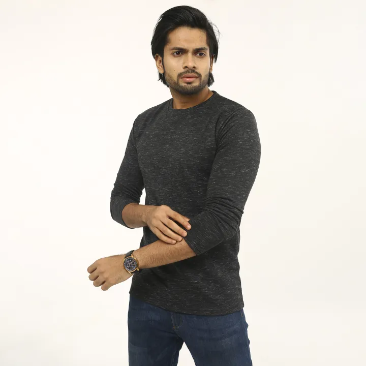 Multicolor%20Color%20Terry%20Cotton%20Full%20Sleeve%20T-Shirt%20For%20Men%20-%20Image%203