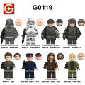 G0119 Star Wars Anime Block Toys Figure Leipa Stormtrooper Luthen Rae Cassian Andor Building Block Mini Toy. 