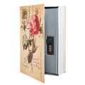 Decorative Book Safe Box with Password Lock, Vintage Faux Book Hidden Safe for Decoration, Secret Diversion Book,B Easy Install Easy to Use.