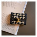 High-end luxury style practical card wallet, carry coin purse, bank card, ID card storage, card holder, integrated leather case.