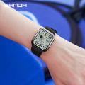 Sanda Fashion Men's Watches Digital Wristwatch 50M Waterproof Sports Casual Watch for Male Clock Relogios Masculino 6052.
