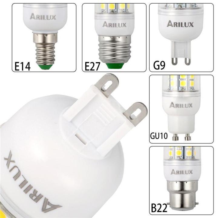 B22%205050%20SMD%20LED%20Corn%20Bulbs%20Light%20White%20Lamp%204W%20AC%20220V%20Warm%20White%20-%20Image%205