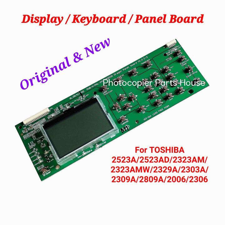Display board/Panel board/Keyboard for TOSHIBA Photocopier e Studio 2523A/2523AD/2323AM/2303A/2309A/2006/2323AMW/2329A/2823AM/2809A/2306/2007/2307