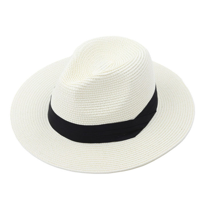 Panama%20straw%20hat%20man%20summer%20outdoor%20outing%20sunscreen%20sun%20hat%20British%20simple%20casual%20hat%20beach%20sun%20hat%20-%20Image%206