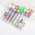 0.5mm 6 Supplies Plastic School Pen Gift Office Cute Colors Cartoon. 