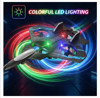Starfighter Drone Plane with Camera — Remote Control Flying Drone for Kids & Adults