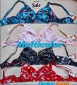 4 Piece Stylish Printed stretchable bra for Women / Multi Colour / Ladies Bra / Cotton Bra for Girls / Bra for Women.