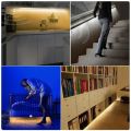 5M PIR 5V DC USB Motion Sensor Cabinet Backlight Bedroom Kitchen LED Strip ON OFF Sensor Light diode lights Double-sided tape.
