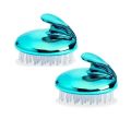 Scalp massager Shampoo Brush Head massager for Men & Women Removes dandruff Controls Hair Fall | Soft Silicone massage brush. 