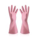 Household Dishwashing Gloves Men's and Women's Waterproof Extra Thick Durable Seasons Kitchen Laundry Rubber Thin Milk Cleaning.