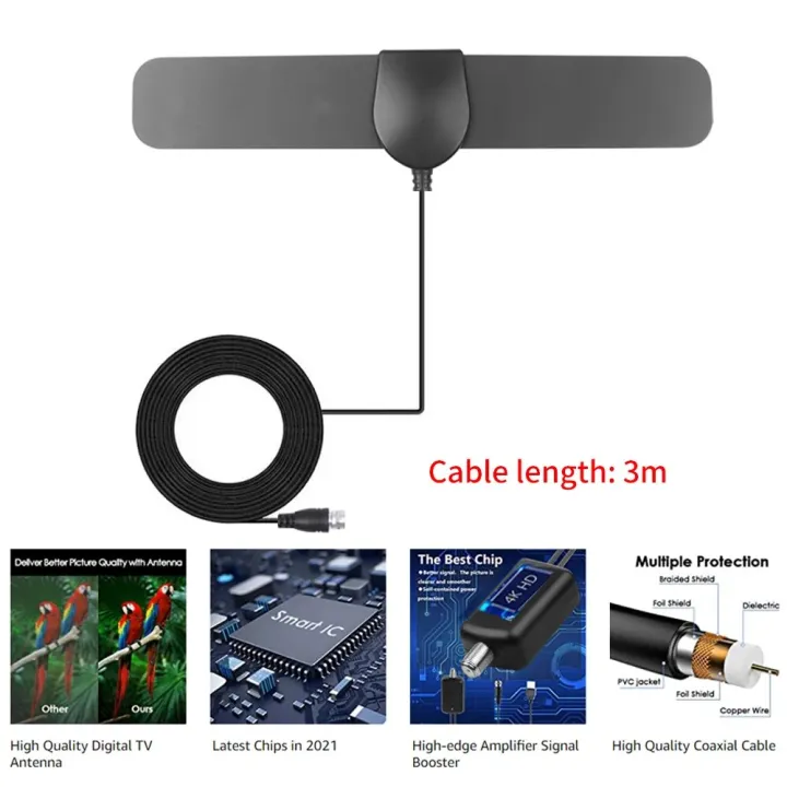 25dB%20HDTV%20Signal%20Indoor%20TV%20Booster%20Active%20Signal%20Receiver%20Amplifier%20Antenna%20Digital%20DVB-T2%204K%201080P%20TV%20Antenna%20High%20Gain%20DTV%20Box%20-%20Image%204