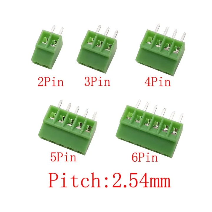 5/10Pcs%20Mini%20Pitch%202.54mm%20Screw%20Terminal%20Block%20Connector%20For%2026-18AWG%20Wire%20Cable%202/3/4/5/6%20Pin%20P.C.B%20Screws%20Terminals%20150V%206A%20-%20Image%202
