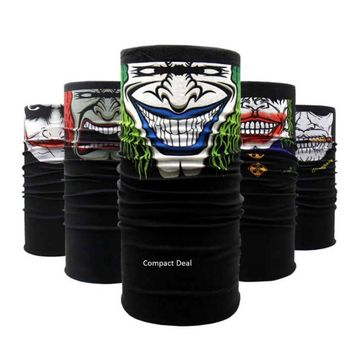 Kongkal Design 9 in 1 face bandana for bikers