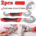 Universal 8-32mm Multi-function Quick Snap n Grip Wrenches Set. 