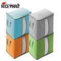 【Cathery Baby Store】Foldable Wardrobe Organizer Partial Underbed Box Dustproof Sheets Quilt Clothing Storage.
