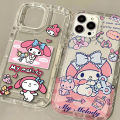 Cartoon Sanrio My Melody Case for Xiaomi Redmi Note 12 Pro Plus Turbo 12S 11 11S 10 10S 9 9S 9T 8 12C 10C 10X 9A Clear Cover. 