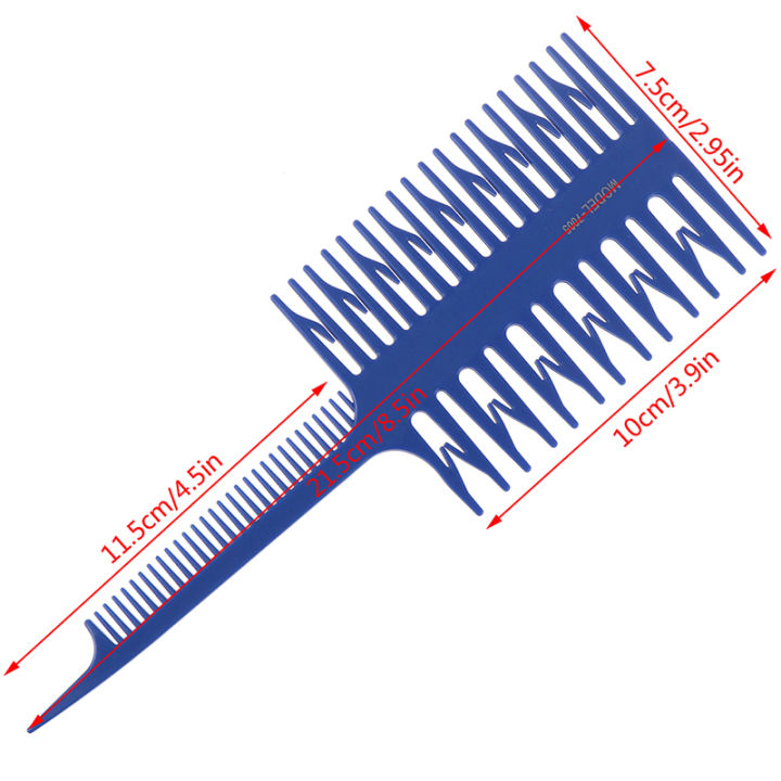 Fishbone%20Art%20Highlighting%20Comb%20Three-sided%20Pointed%20Hair%20Dye%20Brush%20Comb%20-%20Image%202